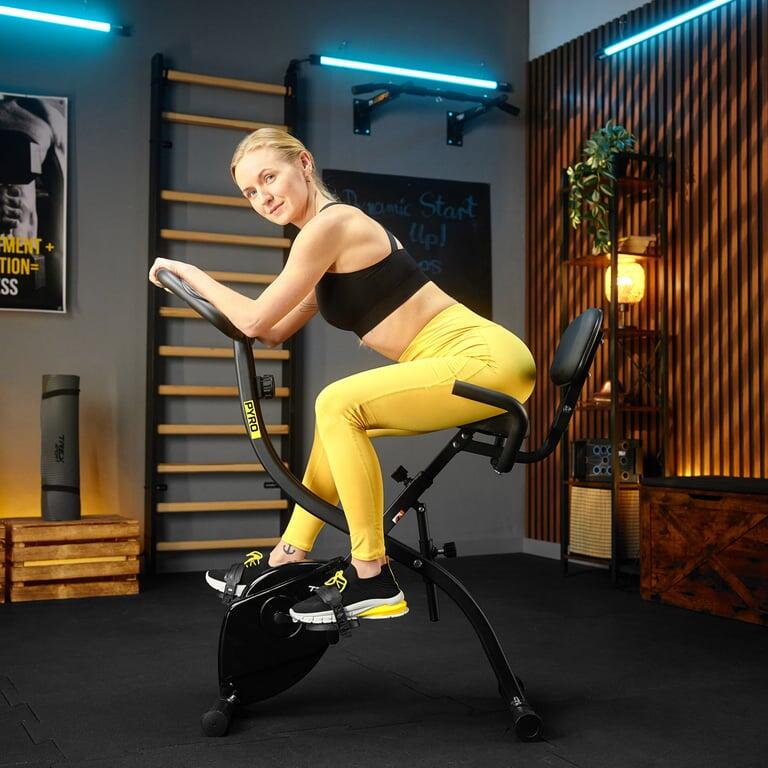 Rowerek stacjonarny magnetyczny składany Xbike PYRO TX-360XB czarny