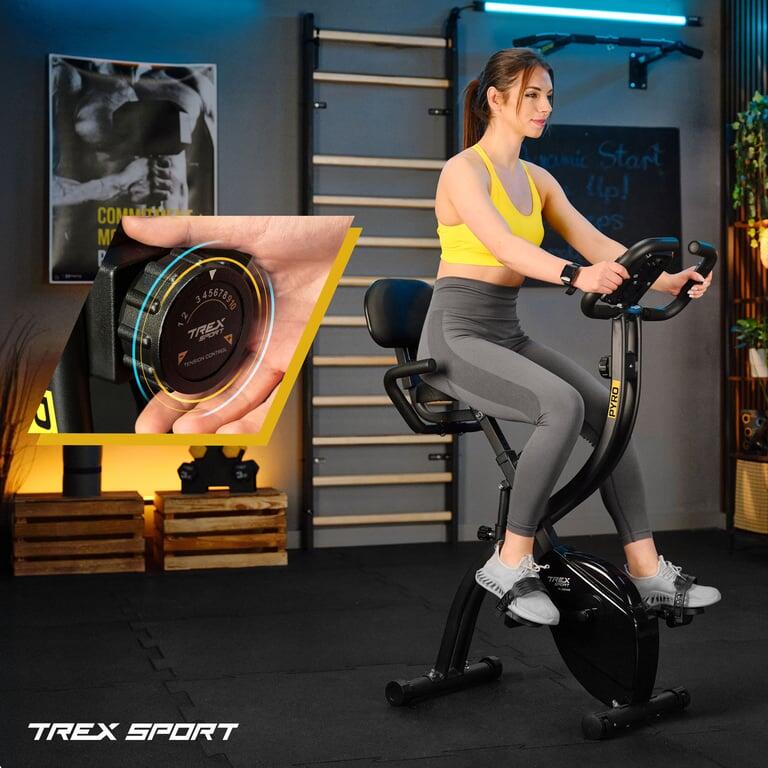 Vélo d'appartement Trex Sport PYRO TX-360XB magnétique pliable 120kg 3/7