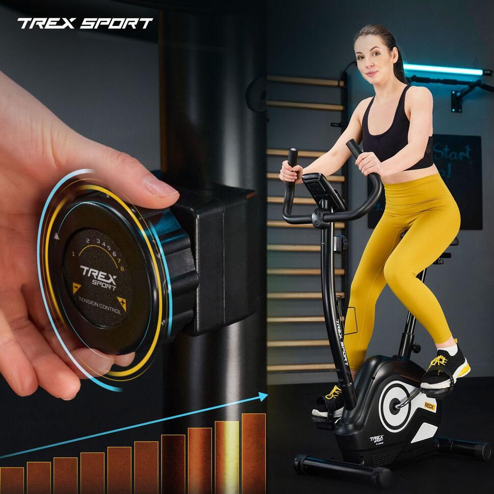 Rower stacjonarny magnetyczny RECK TX-400MB biały