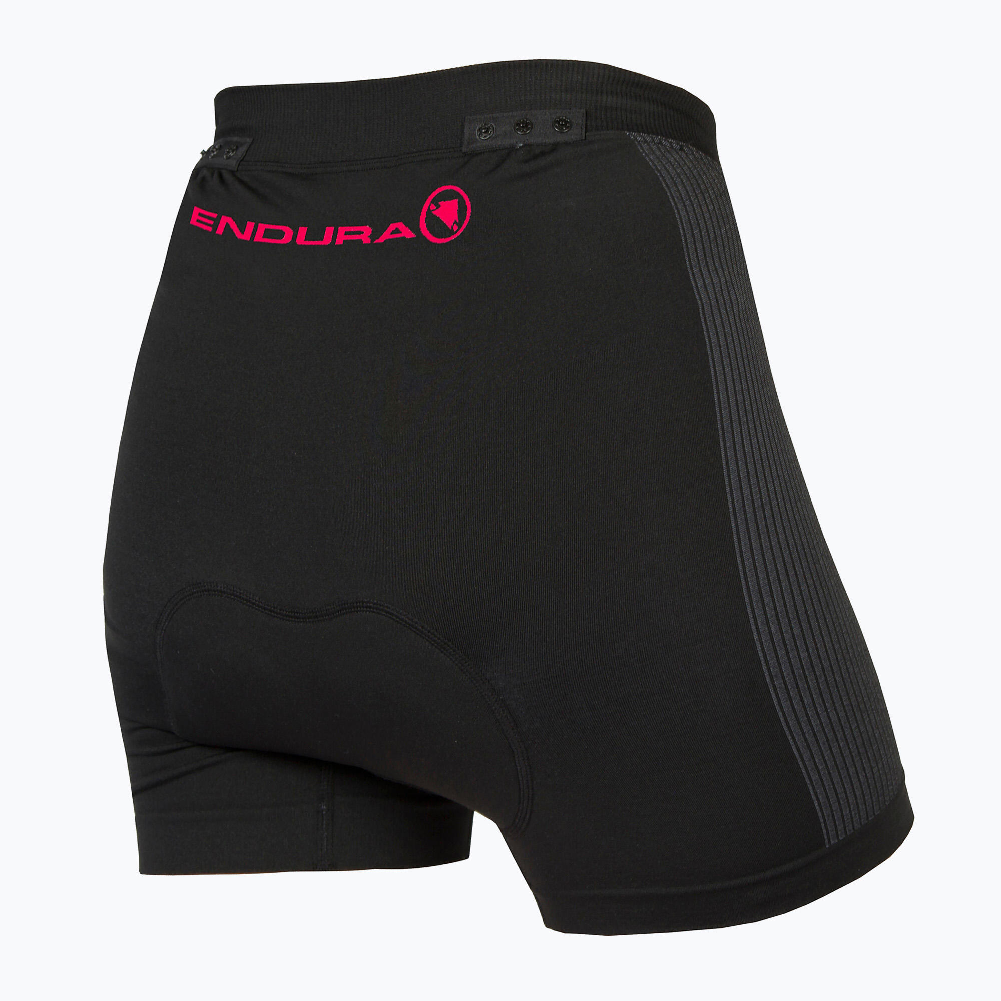 Endura Engineered Padded Boxer voor dames met Clickfast zwart 2/3