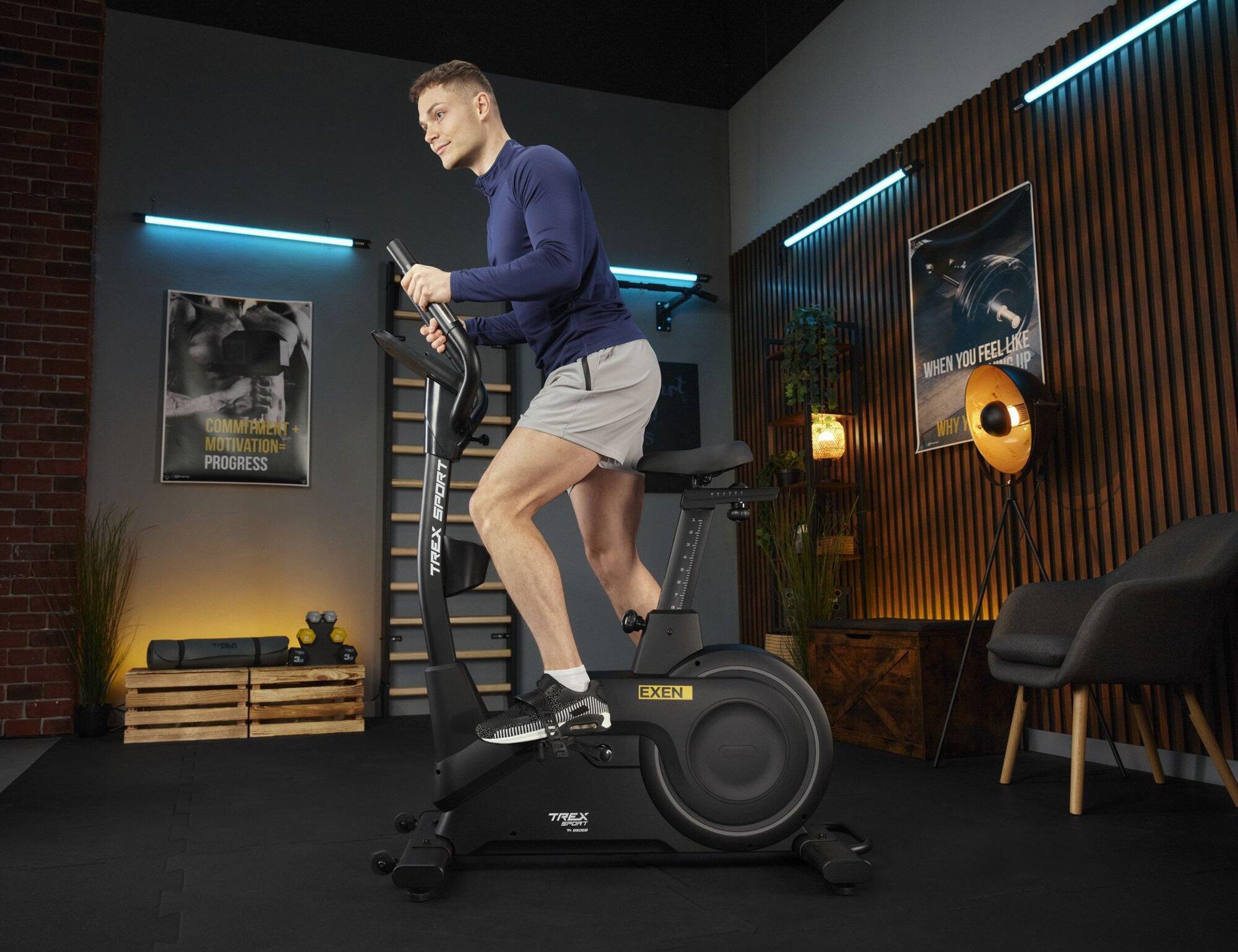 Heimtrainer Indoor Cycling Trex Sport EXEN TX-950EB elektromagnetisch 4/7
