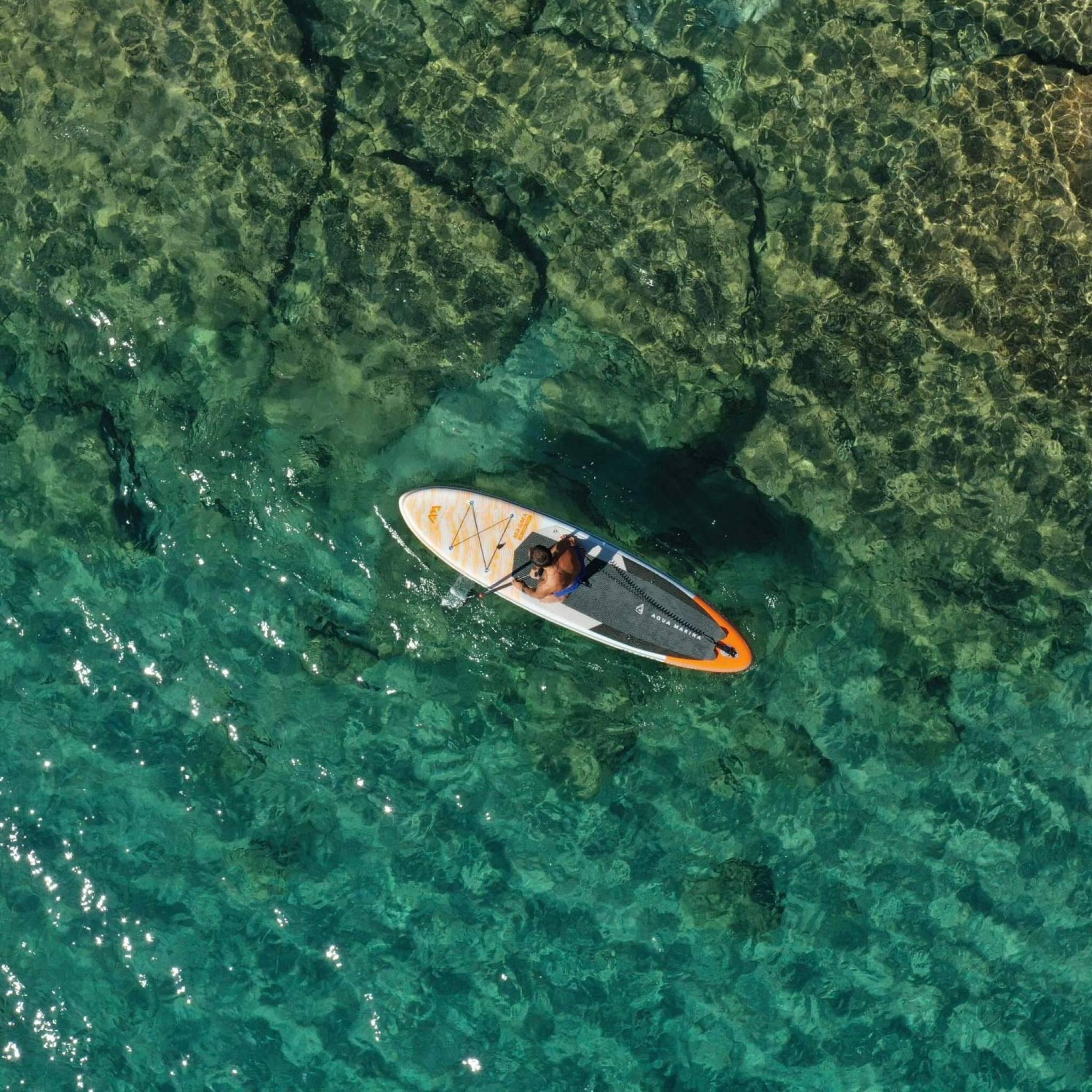 Stand Up Paddle Gonflable –Magma 11'2" - 15cm d'épaisseur - avec pompe, pagaie, 3/7