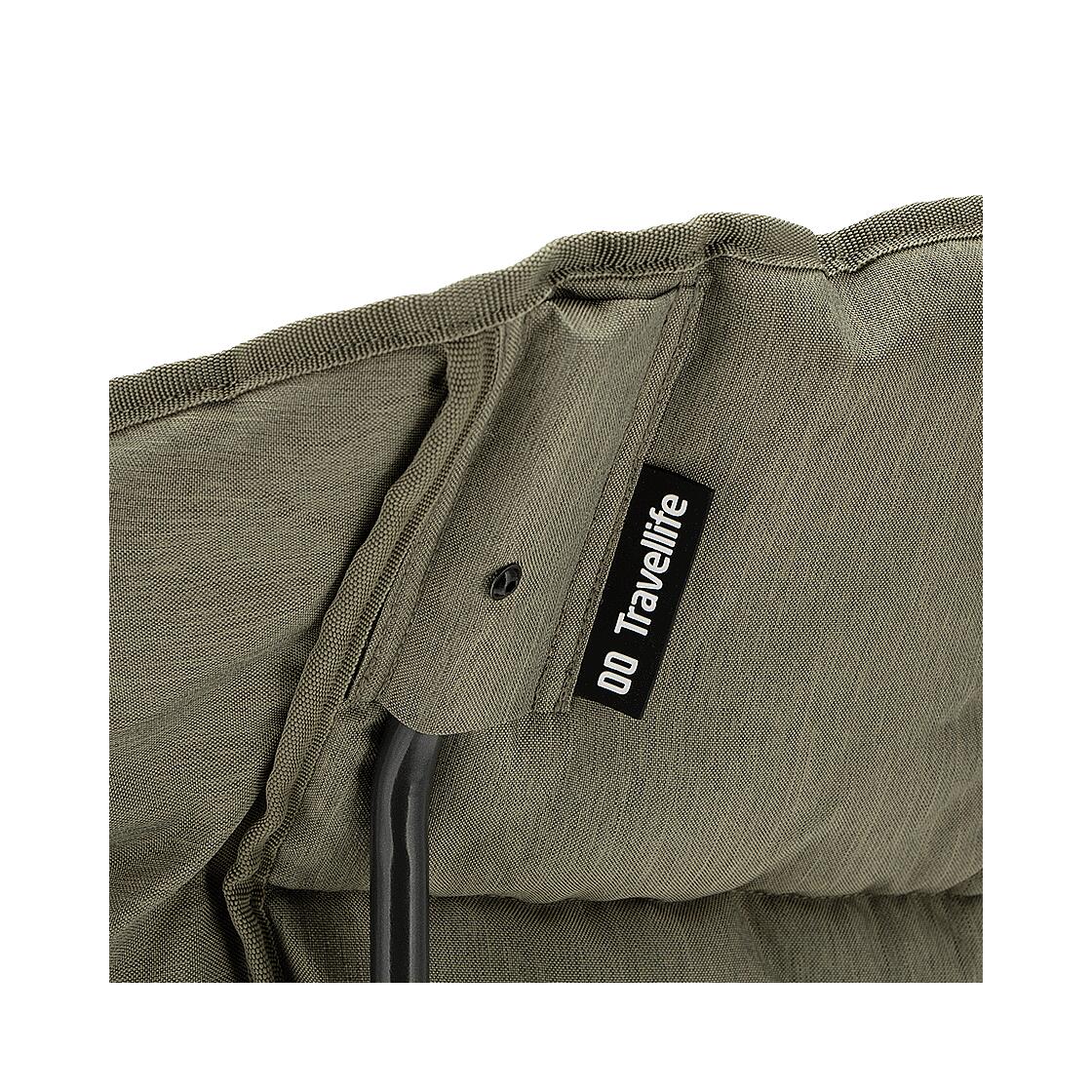 Travellife Lago stoel cross moss green 4/4