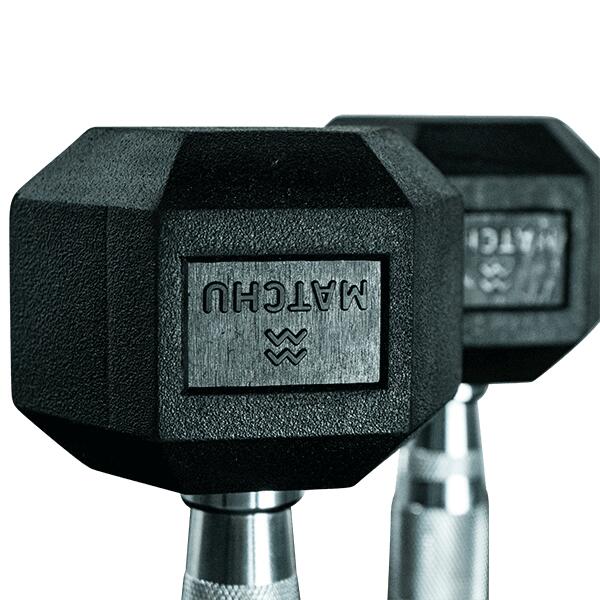Hantel Hexagon Set – 2 x 7,5 kg – Dumbbell Set - Kurzhantel Set 3/5