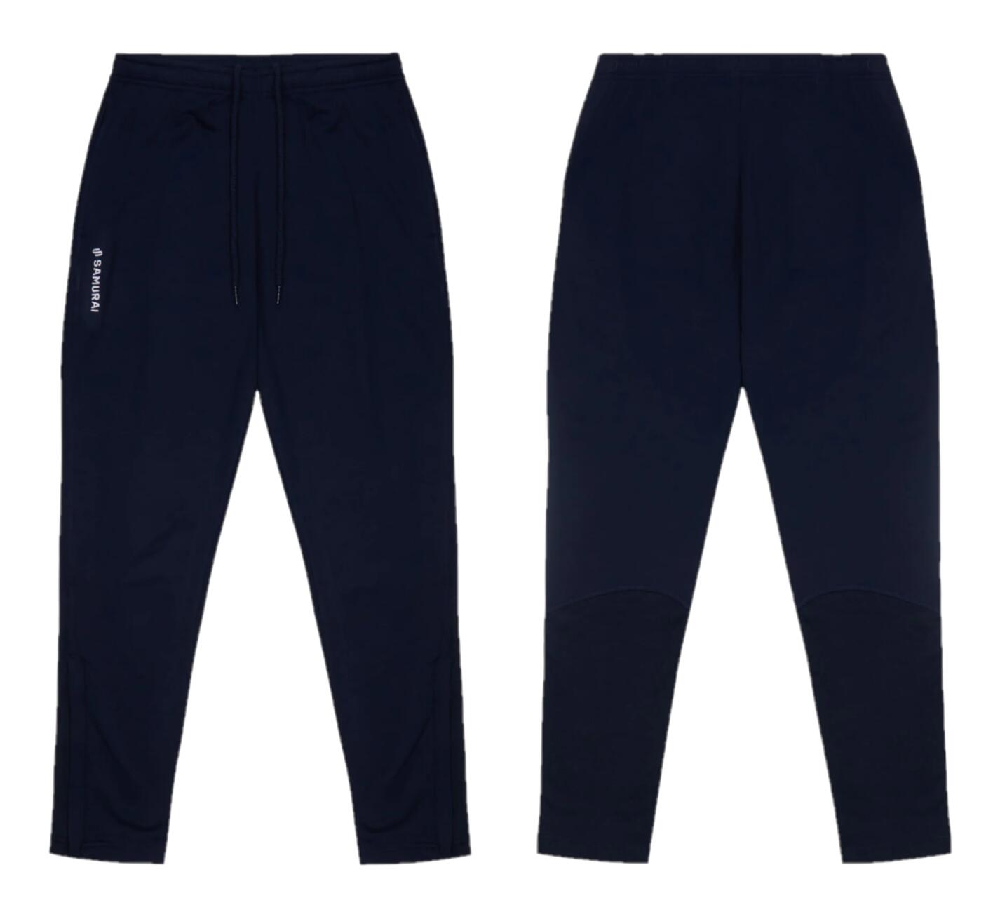 NO BRAND Samurai Kid's Rugby Pants Tapered Training Navy Trousers
