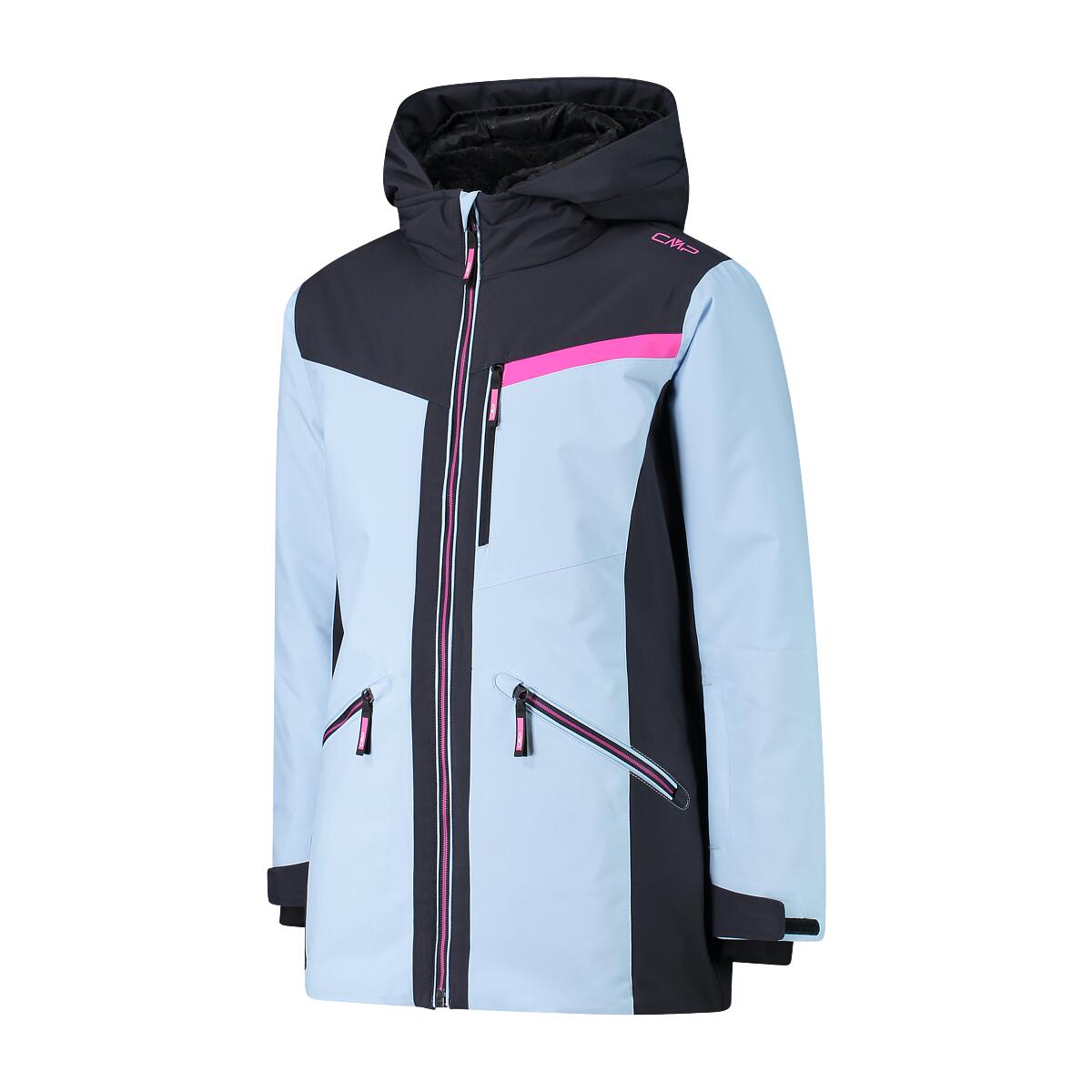 CMP Mädchen Skijacke Kid G Long Jacket Fix Hood 34W4855 3/3