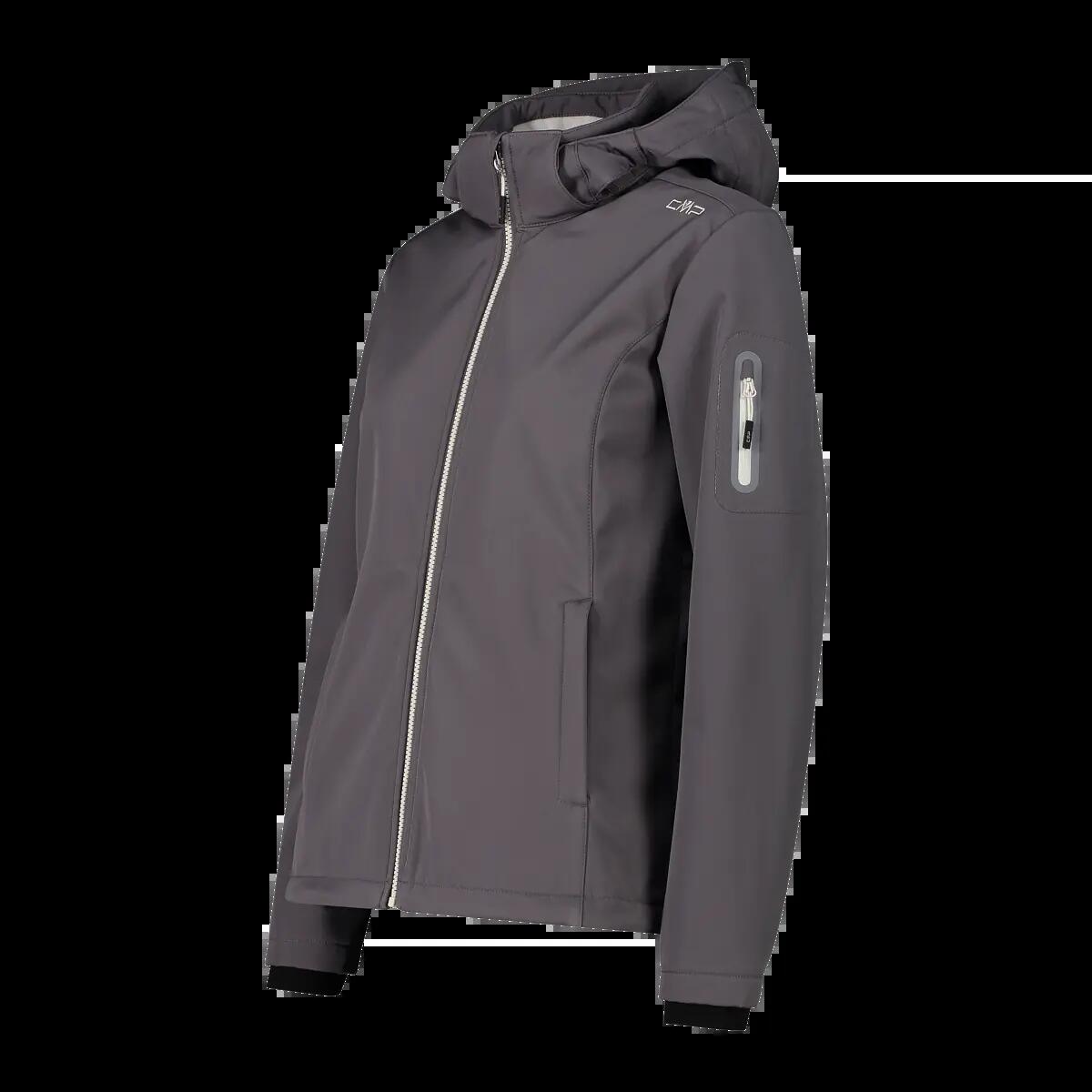 Veste de randonnée à capuche femme CMP 3/5