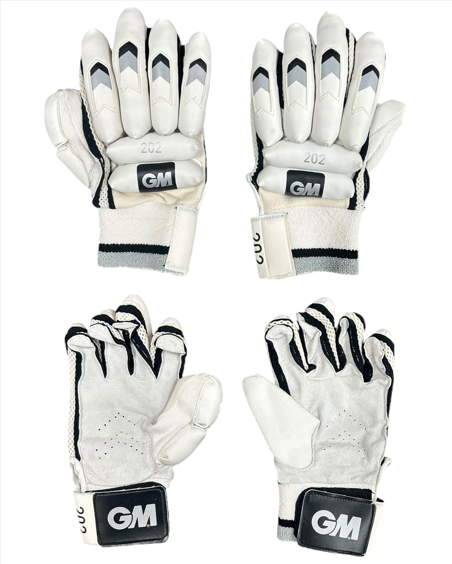 GUNN AND MOORE Gunn & Moore Cricket Gloves White 202 Batting Gloves