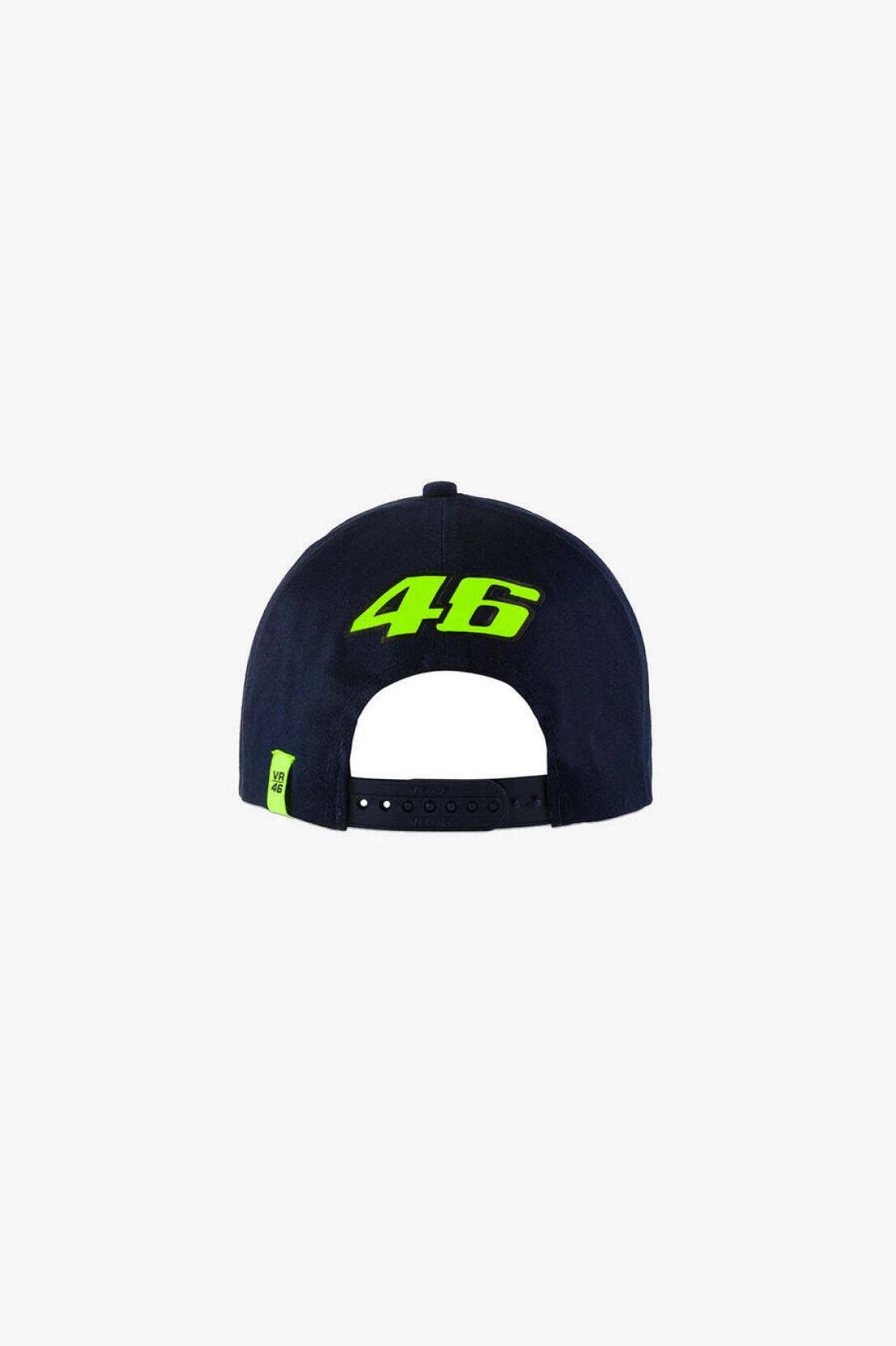 Valentino Rossi Black Cap Moto GP Women's Street Art Team Cap 3/3