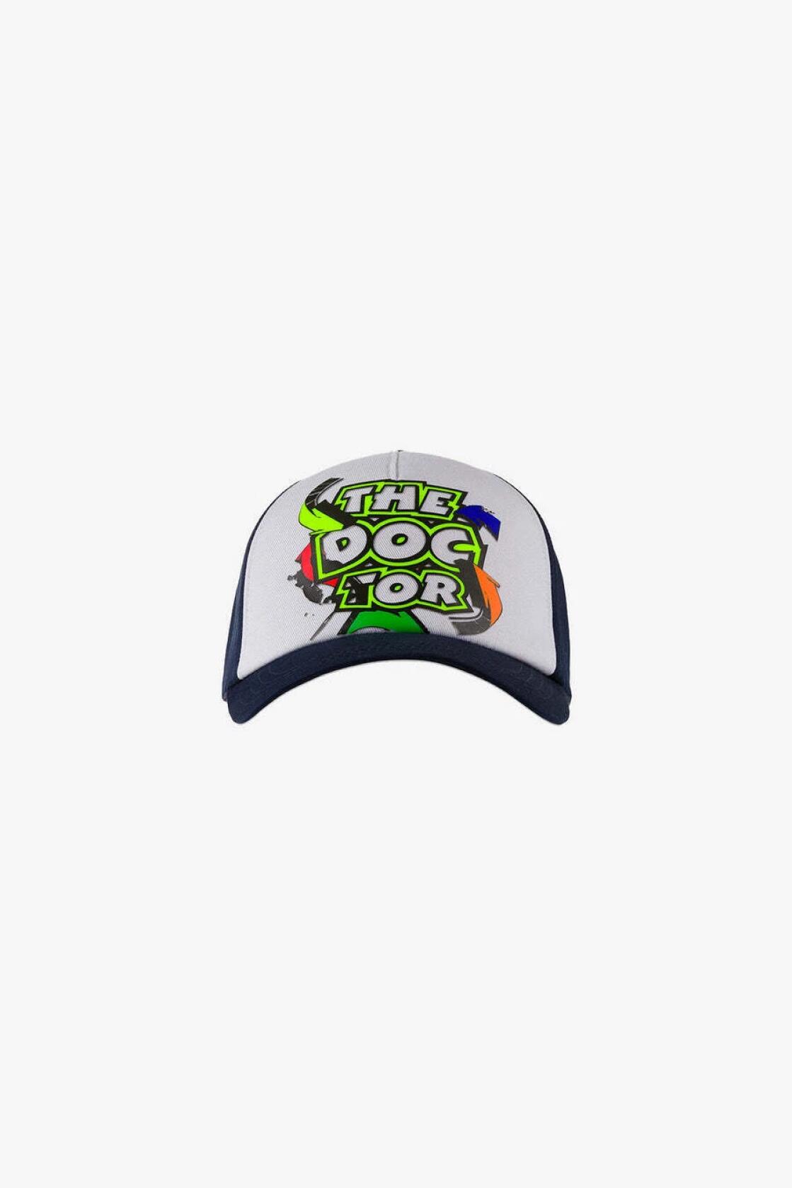 Valentino Rossi Black Cap Moto GP Women's Street Art Team Cap 1/3