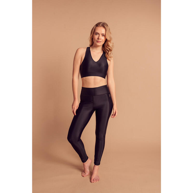 LEGGING GAINANT TAILLE HAUTE FITNESS ET YOGA