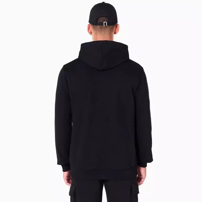 Sweat capuche NFL New Era Team logo PO Hoody noir 3/4