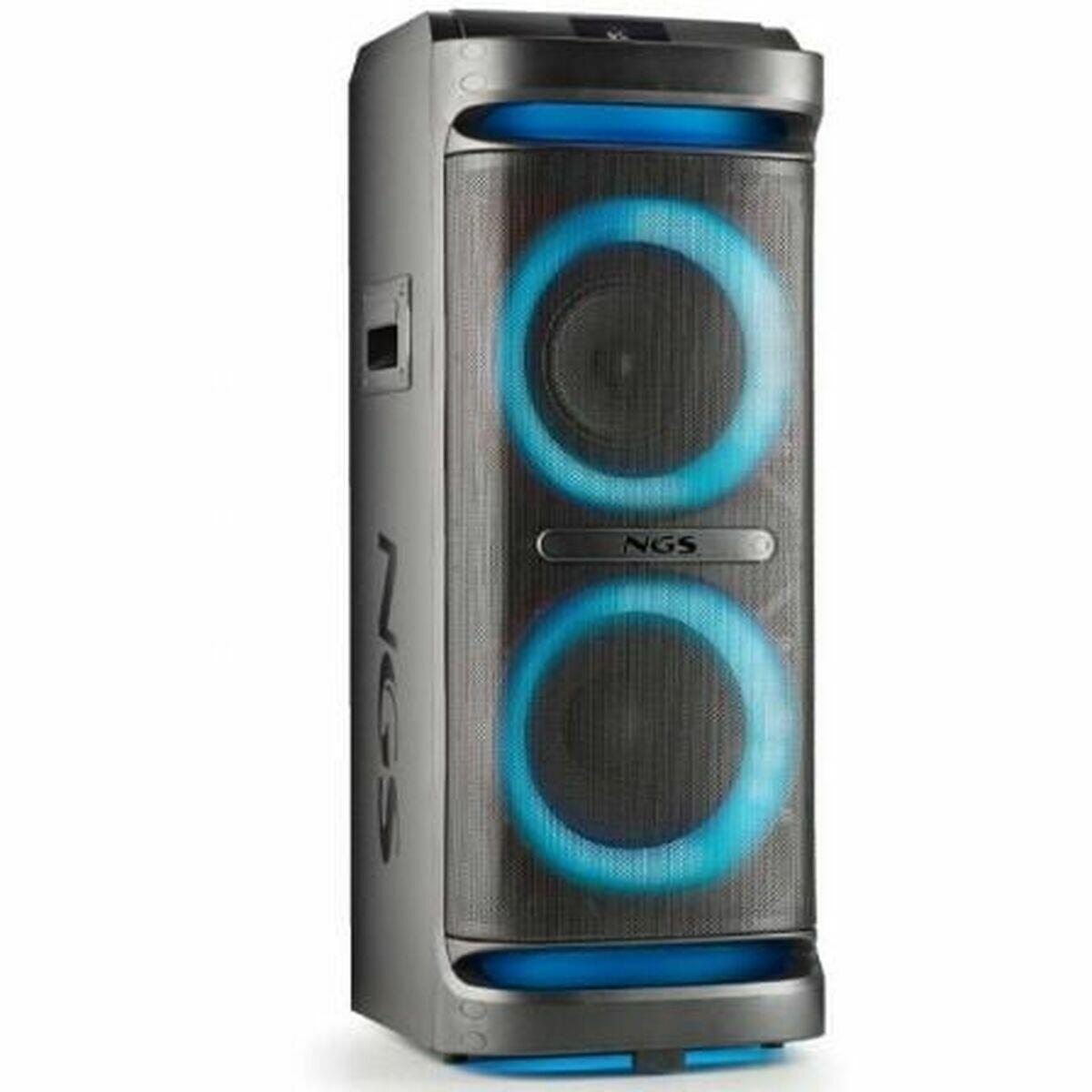 Altifalante bluetooth portátil ngs wildspace2 preto