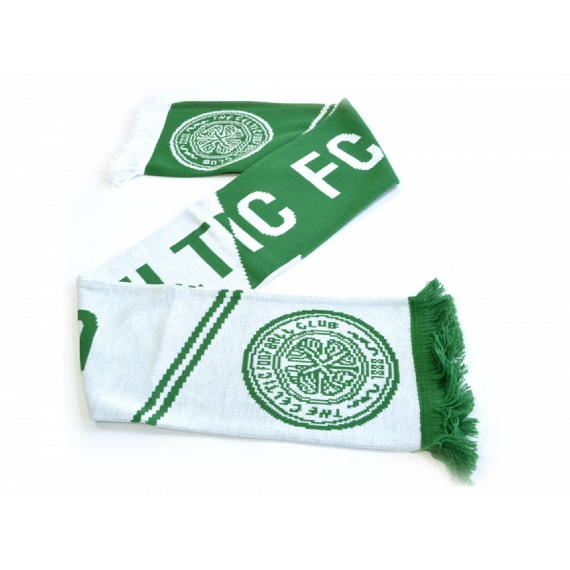 Celtic FC Official Vertigo Jacquard Scarf