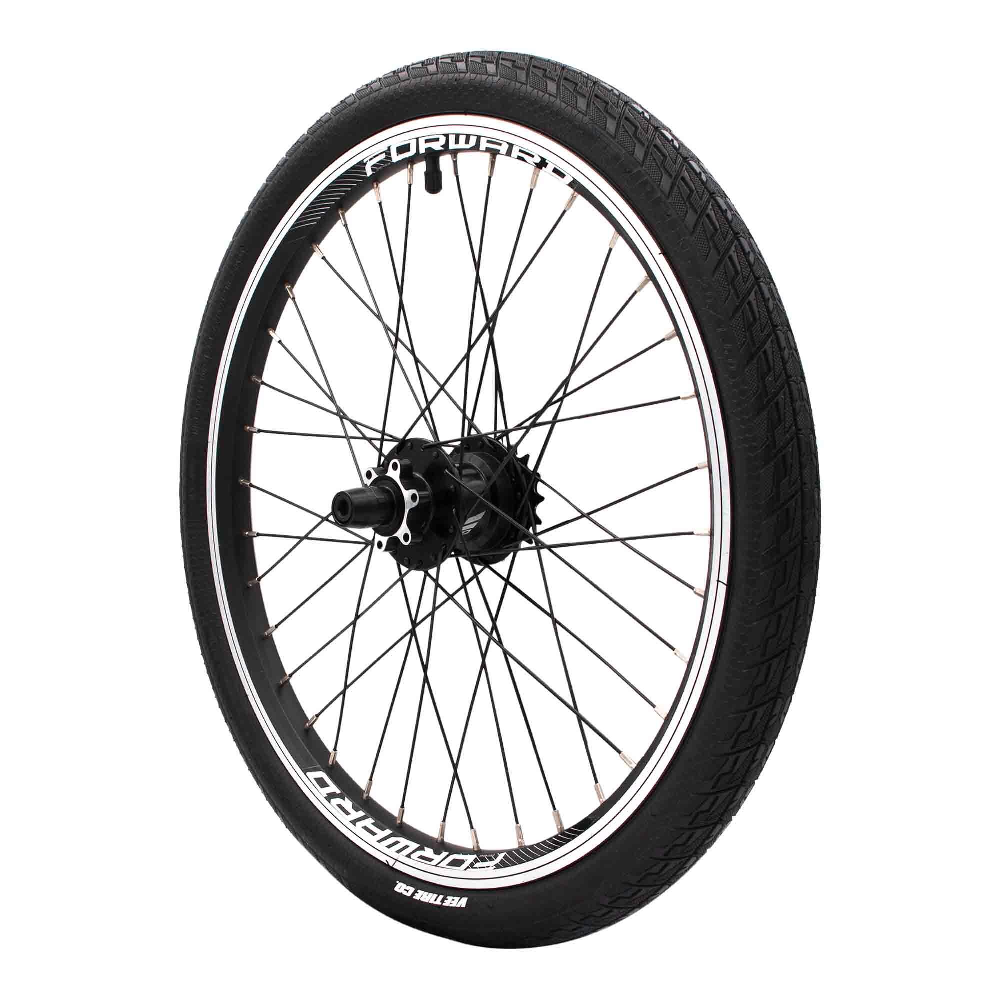 Roda traseira 20x1.60" (406) forward joyride v2 com pneu