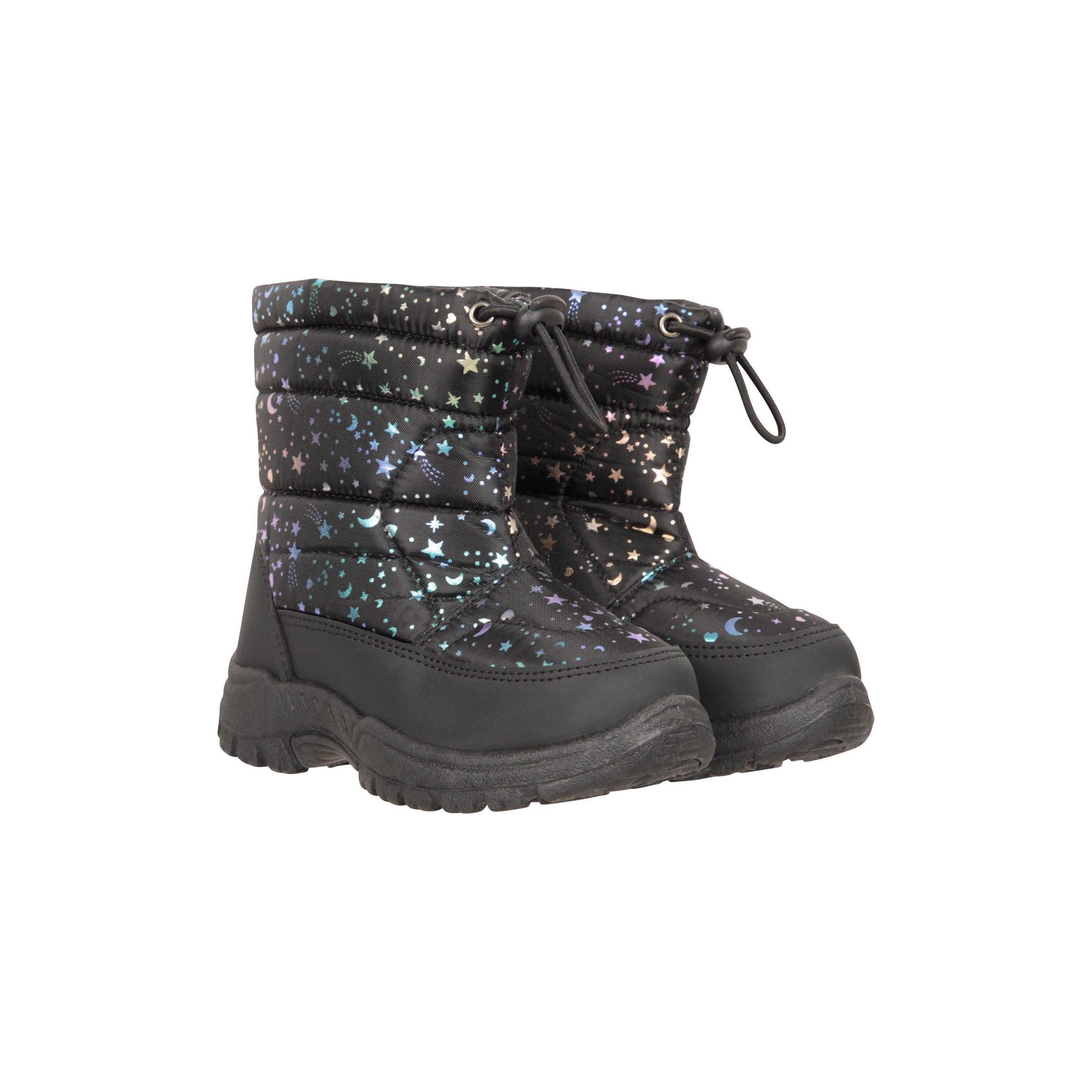 Mountain Warehouse Toddler Caribou Adaptive Tie Dye Snow Boots