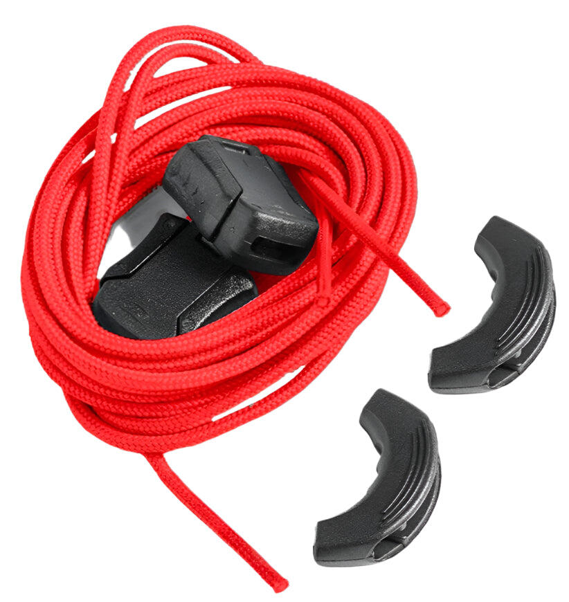 Crank Brothers SHOELACE REPLACEMENT SPEEDLACE RED OSFA
