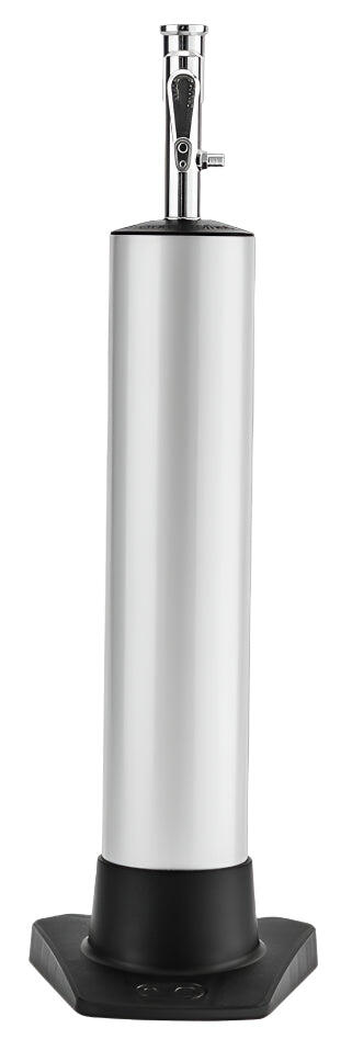 Crank Brothers PUMP ACCESSORIES PUMP KLIC FLOOR CANISTER SILVER ONLY