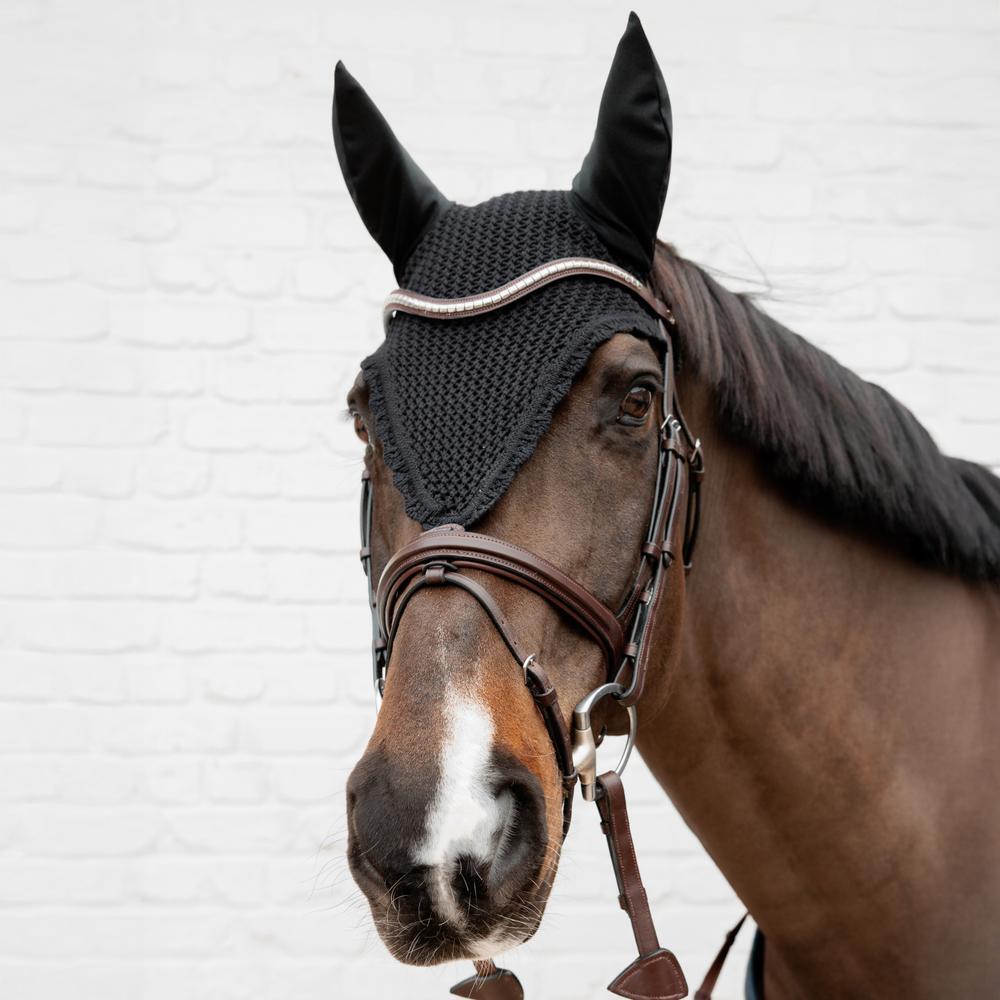 Fliegenhaube lang soundless Schwarz 3/7