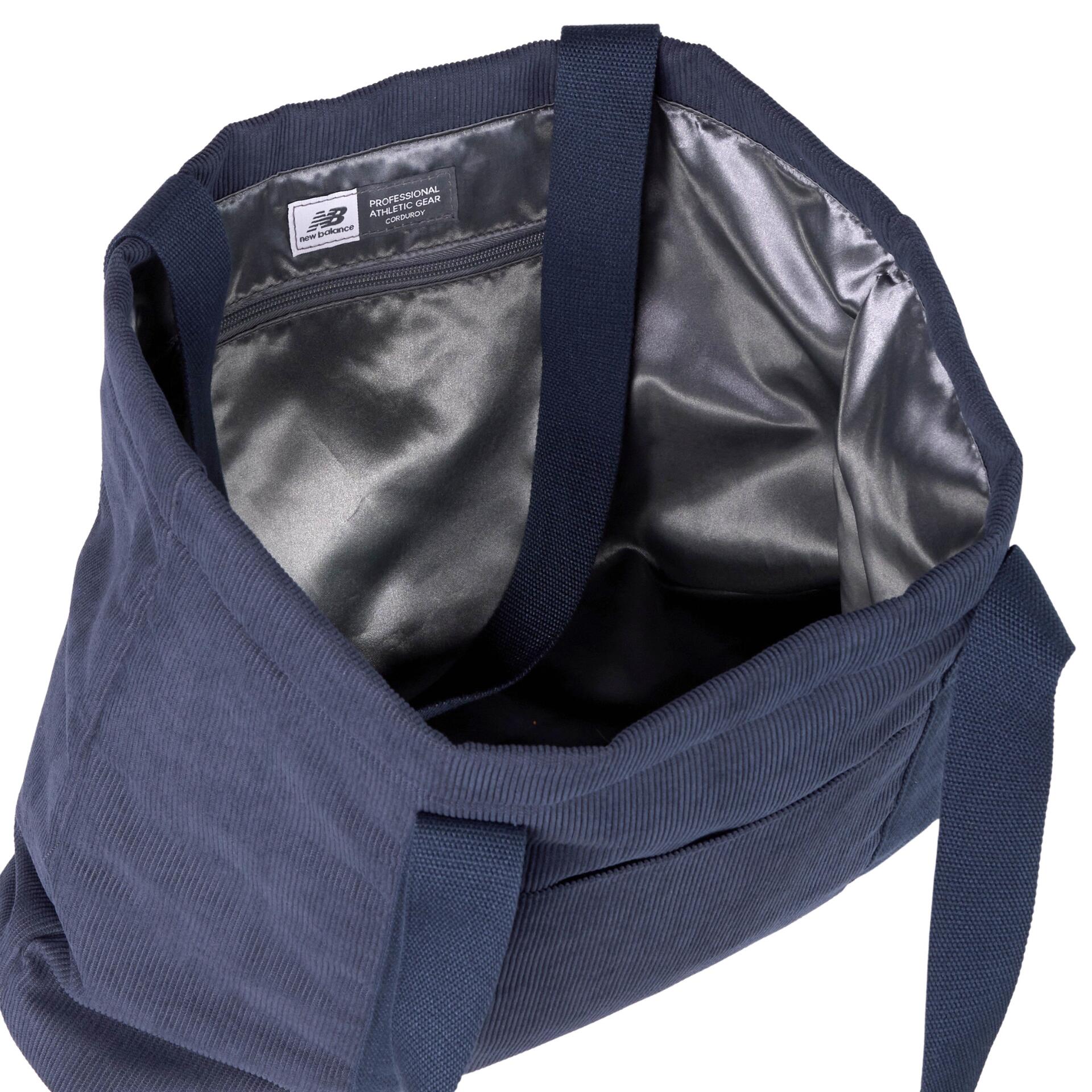NEW BALANCE CORDUROY TOTE BAG - Navy