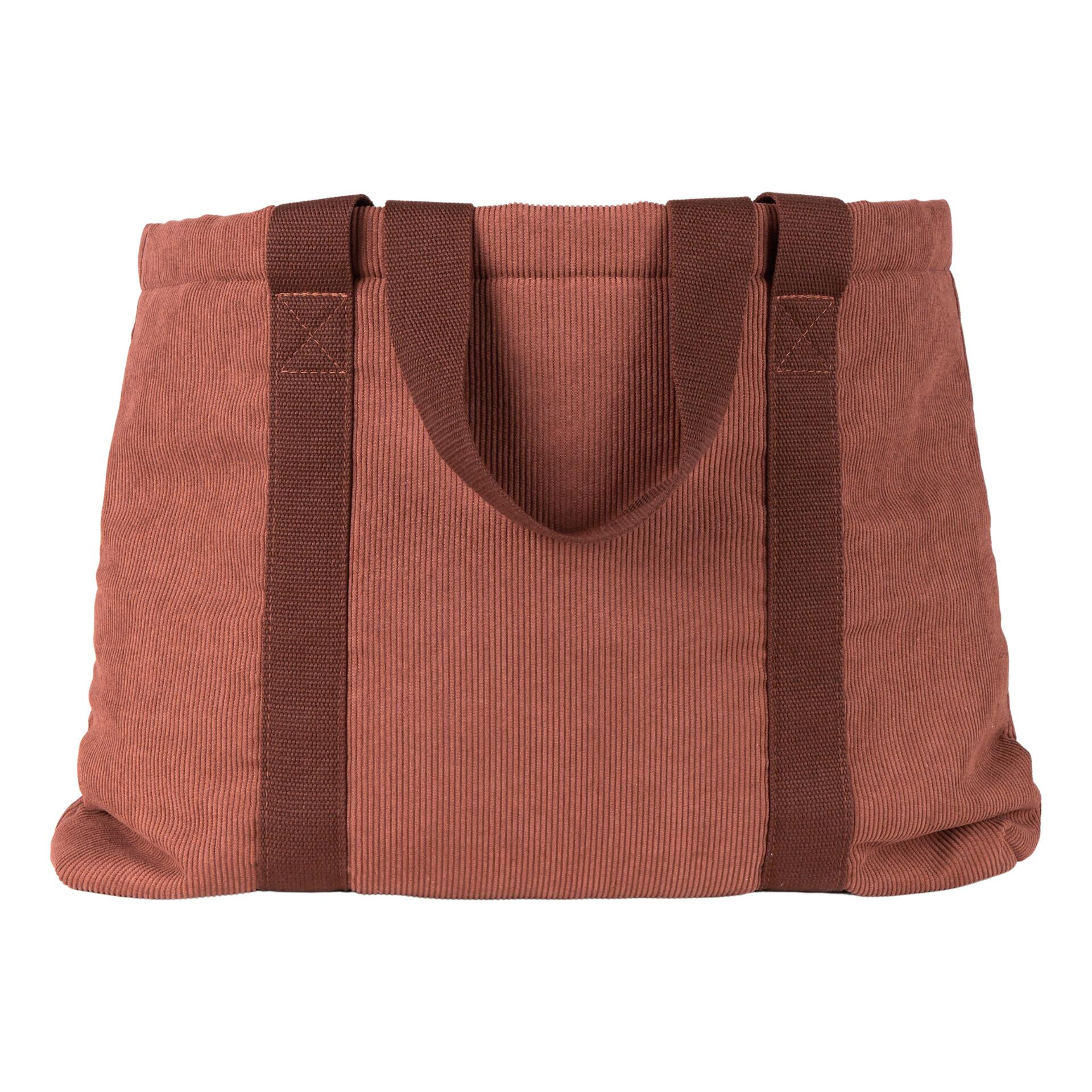 ★2022SS新作★NEW BALANCE★CORDUROY SACOCHE NEW BALANCE CORDUROY TOTE BAG - Rich Oak