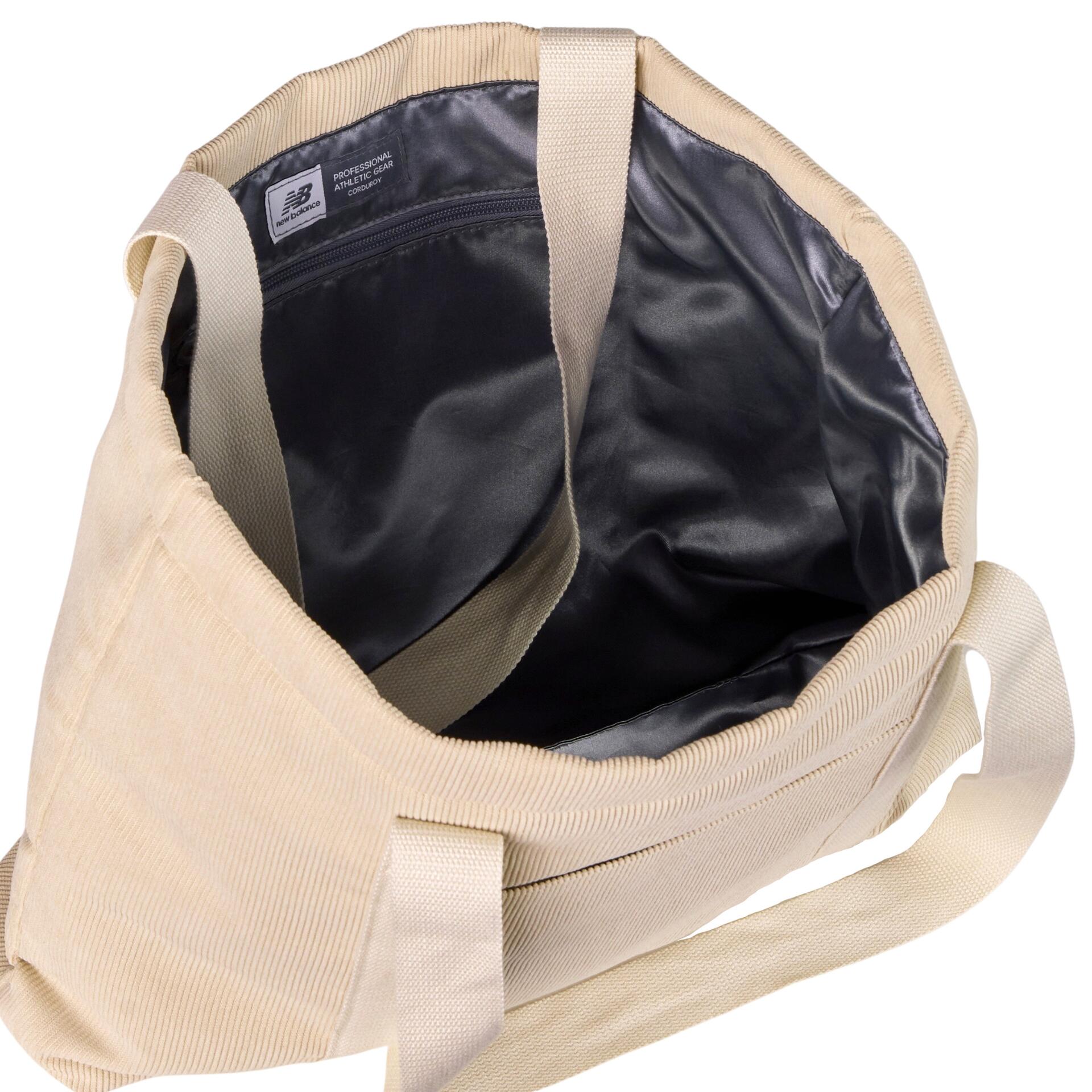 ★2022SS新作★NEW BALANCE★CORDUROY SACOCHE NEW BALANCE CORDUROY TOTE BAG - Rich Oak