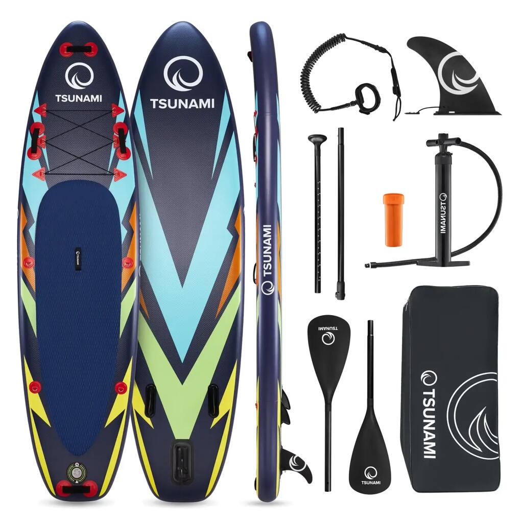 Дъска SUP надуваема TSUNAMI 320 см гребане стендъп T08