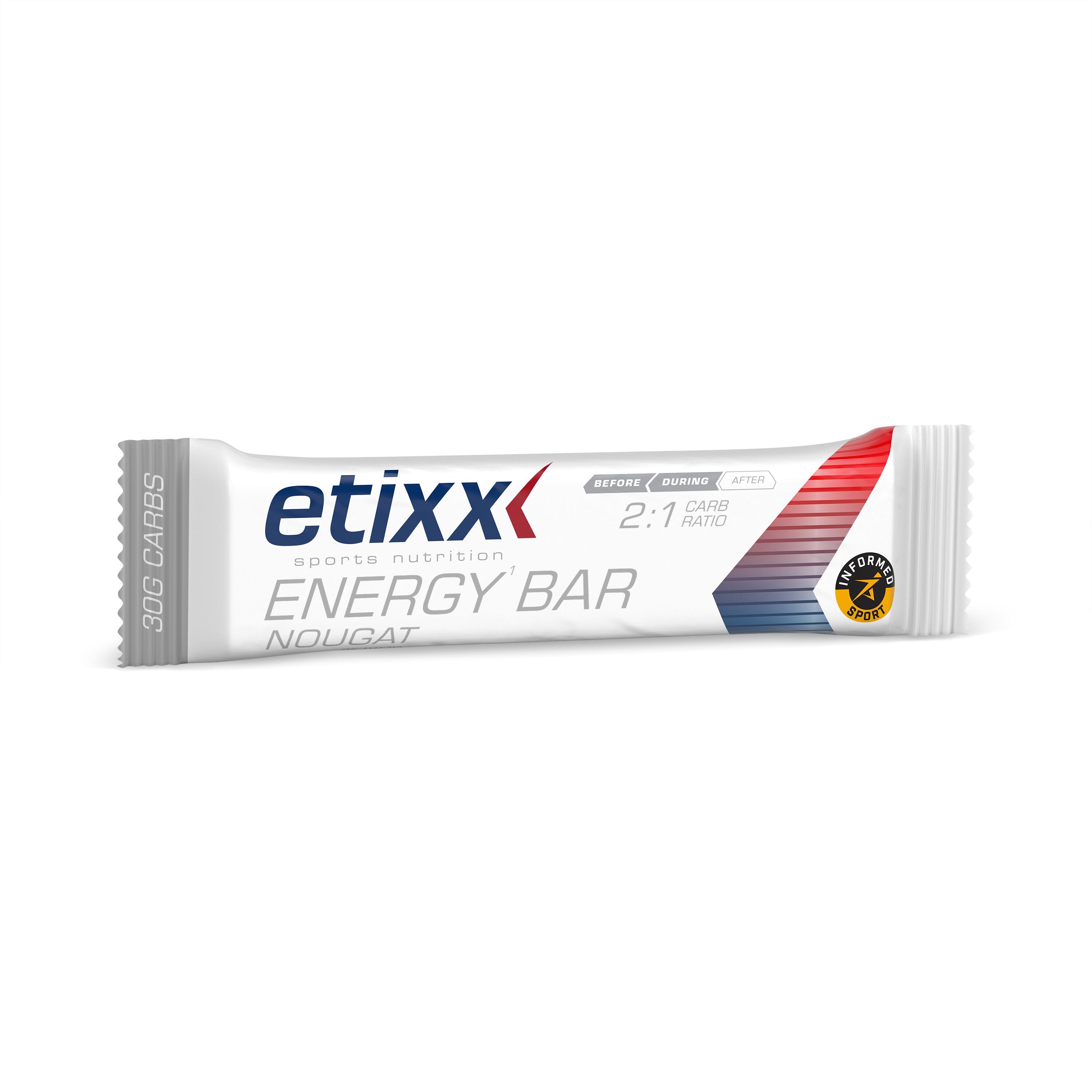 Etixx Energy Bar Nougat 12x37g 2/3