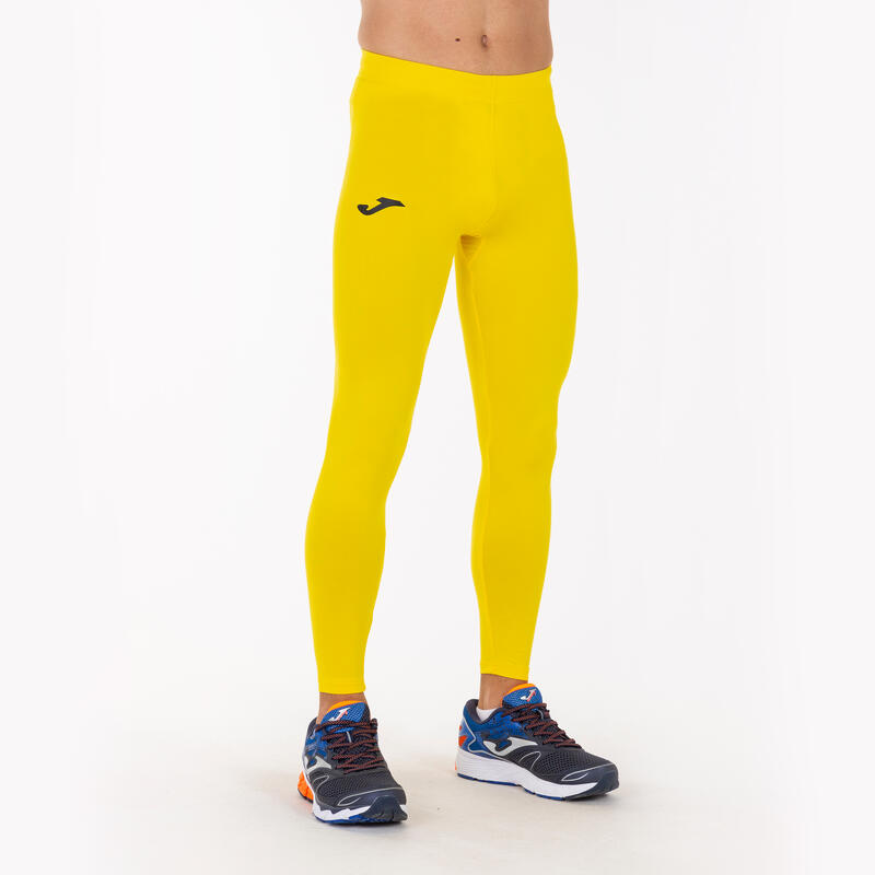Legging Long Yoga Homme Joma Brama Academy Jaune