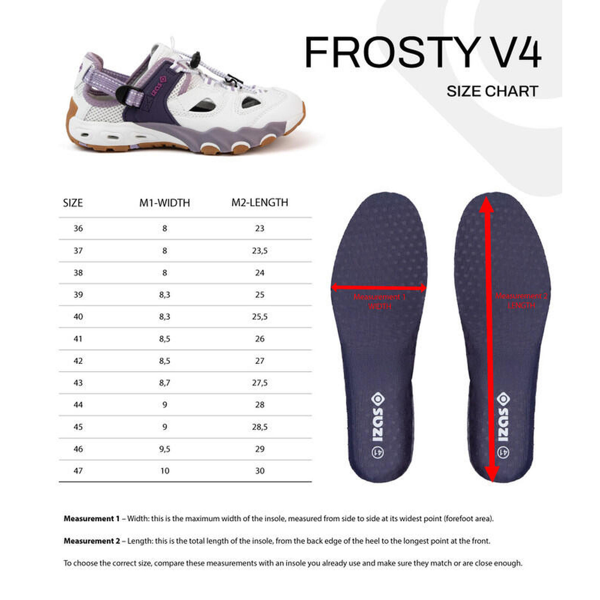 FROSTY V4 sandales imperméables et antidérapantes avec semelles antidérapantes