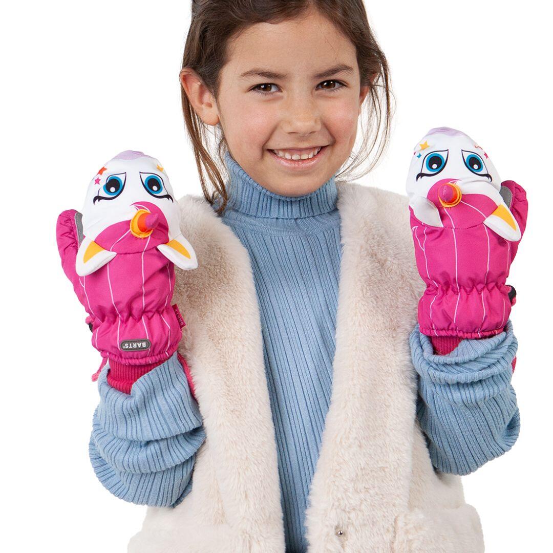 Moufles de ski en nylon enfant Barts 3D 2/3