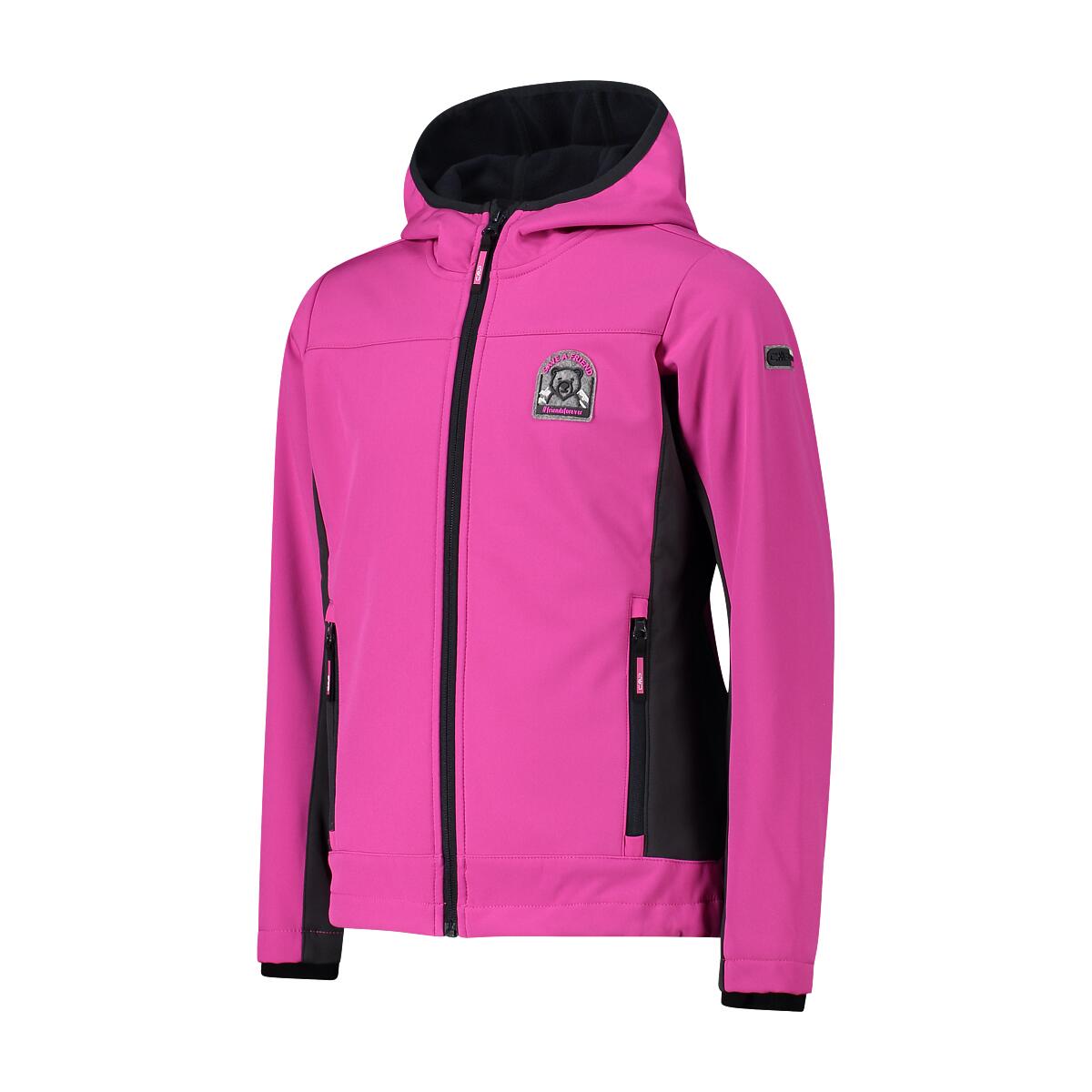 Chaqueta con capucha fija para niña CMP 3/5