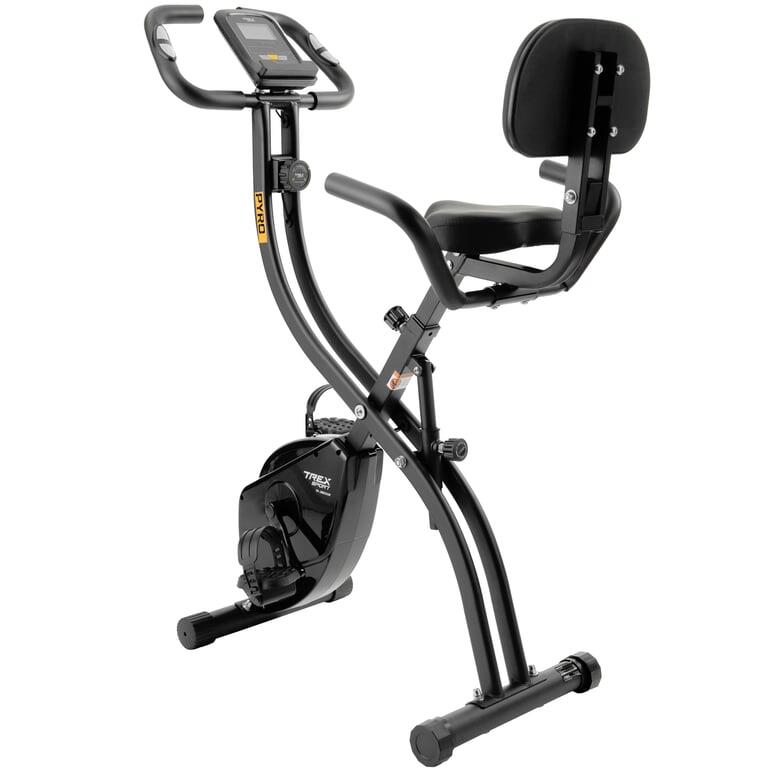 Rowerek stacjonarny magnetyczny składany Xbike PYRO TX-360XB czarny