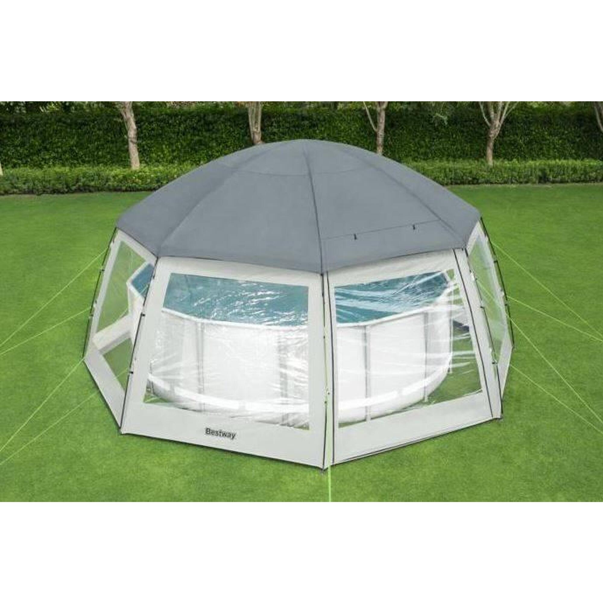 Namiot basenowy 600 x 600 x 295cm BESTWAY 58612