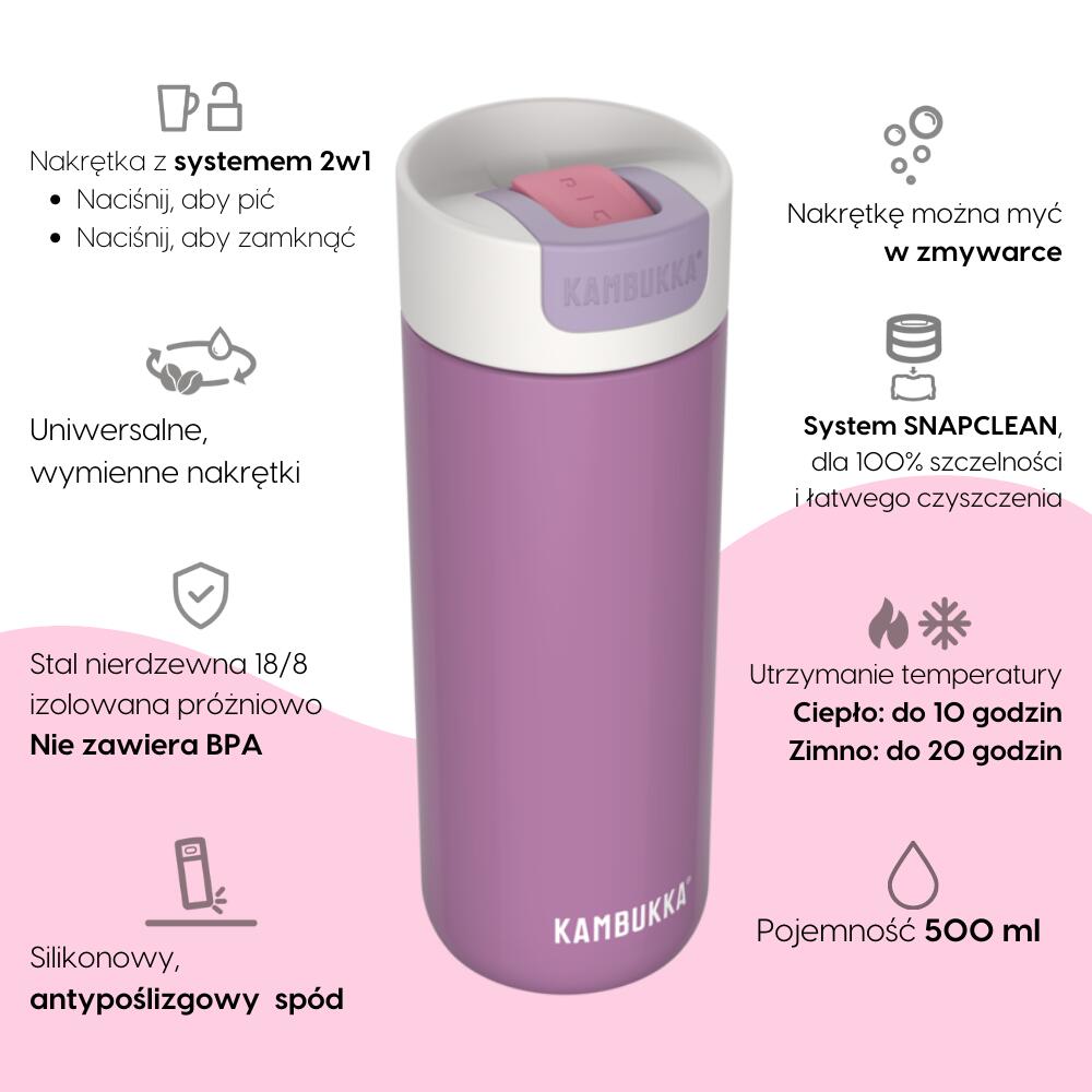 Termohrnek Termoska Olympus 500 ml Violet 2/7