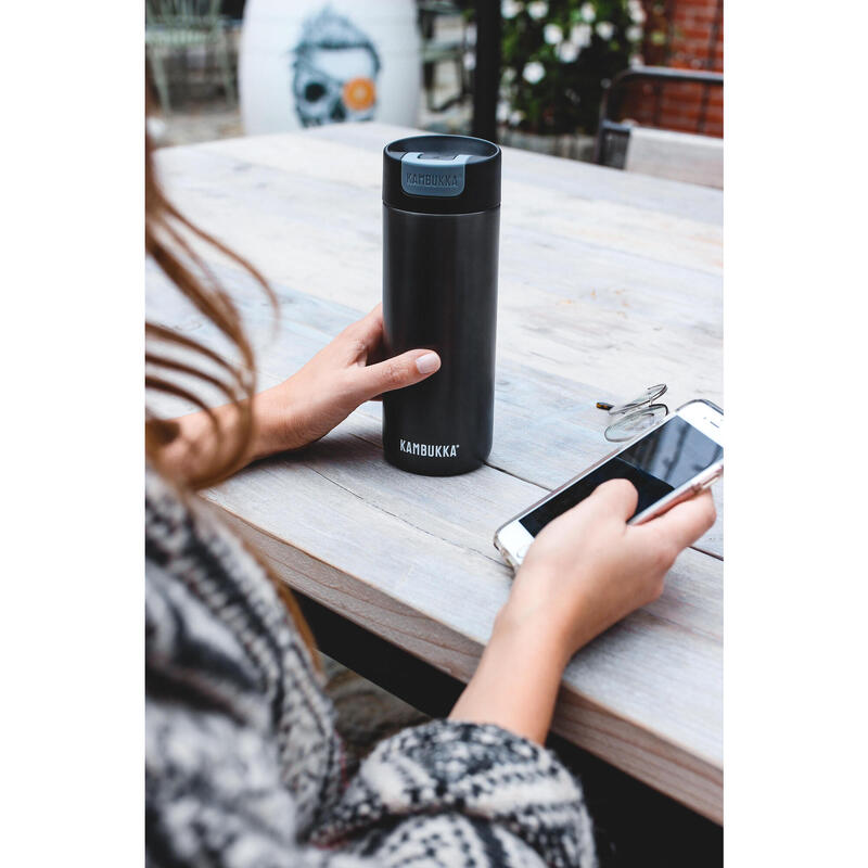 Kubek termiczny termos szczelny Olympus 500ml Matte Black