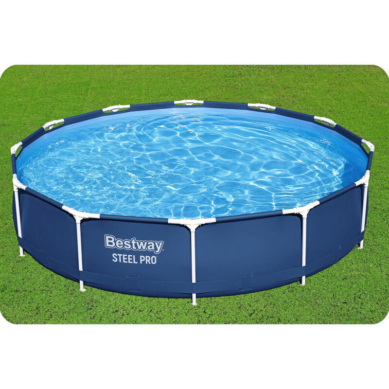 Basen ogrodowy stelażowy 366 x 76 cm zestaw 15w1 Bestway 56681