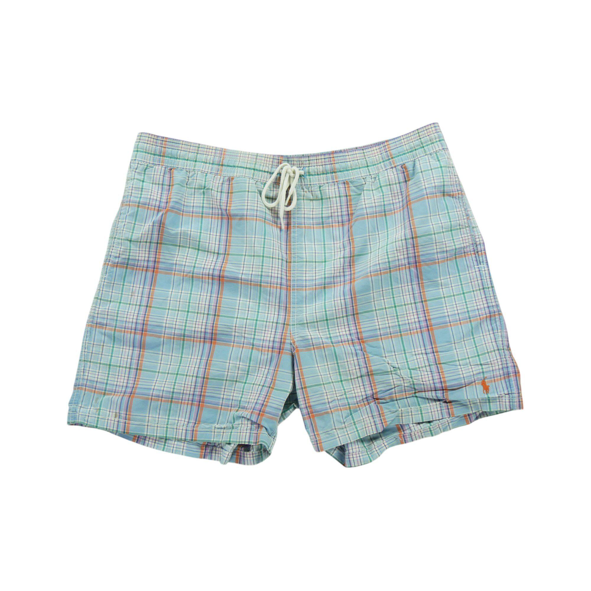 Ralph Lauren - Reconditionné - Short De Bain Homme Bleu Clair - Bon État - Maillot De Bain 1 Pièce - Bleu - 44 L - Decathlon