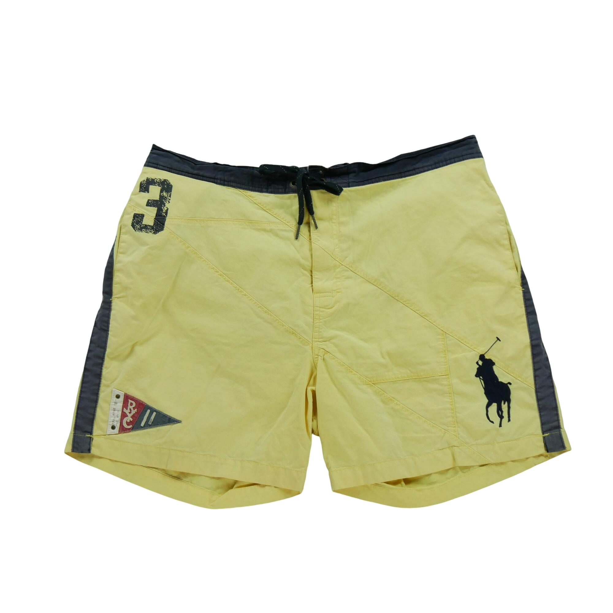 RALPH LAUREN Reconditionné - Short de bain Homme Jaune - Bon État