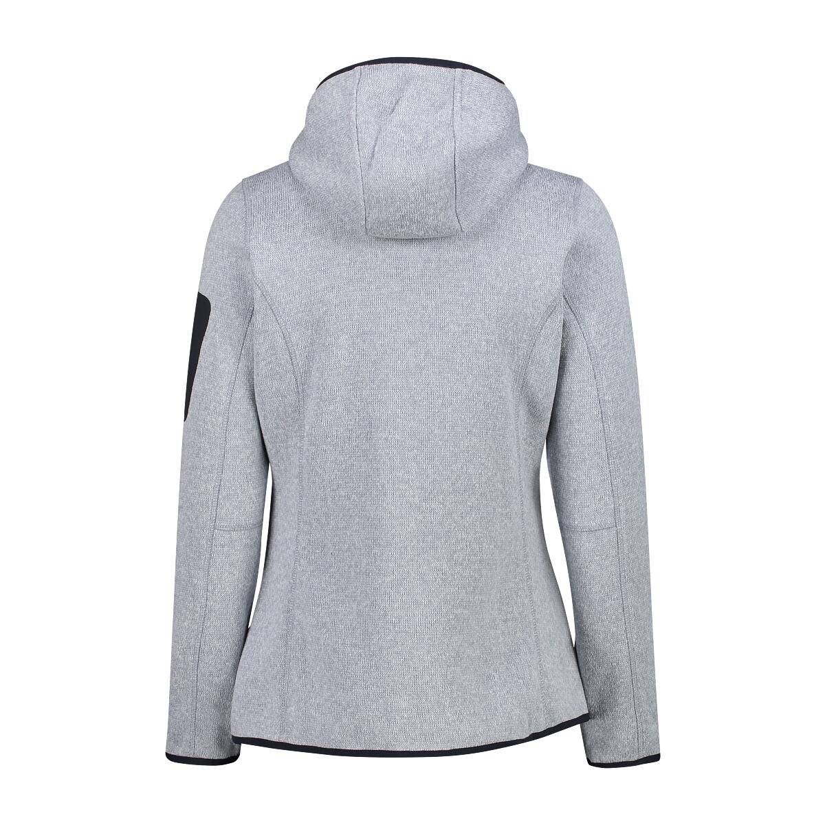 Bluza Damska Polarowa CMP 3H19826 CIEPŁA 280G Szara