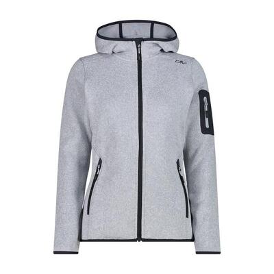 CMP Damen Jacke Knitted Melange Hoody 3H19826