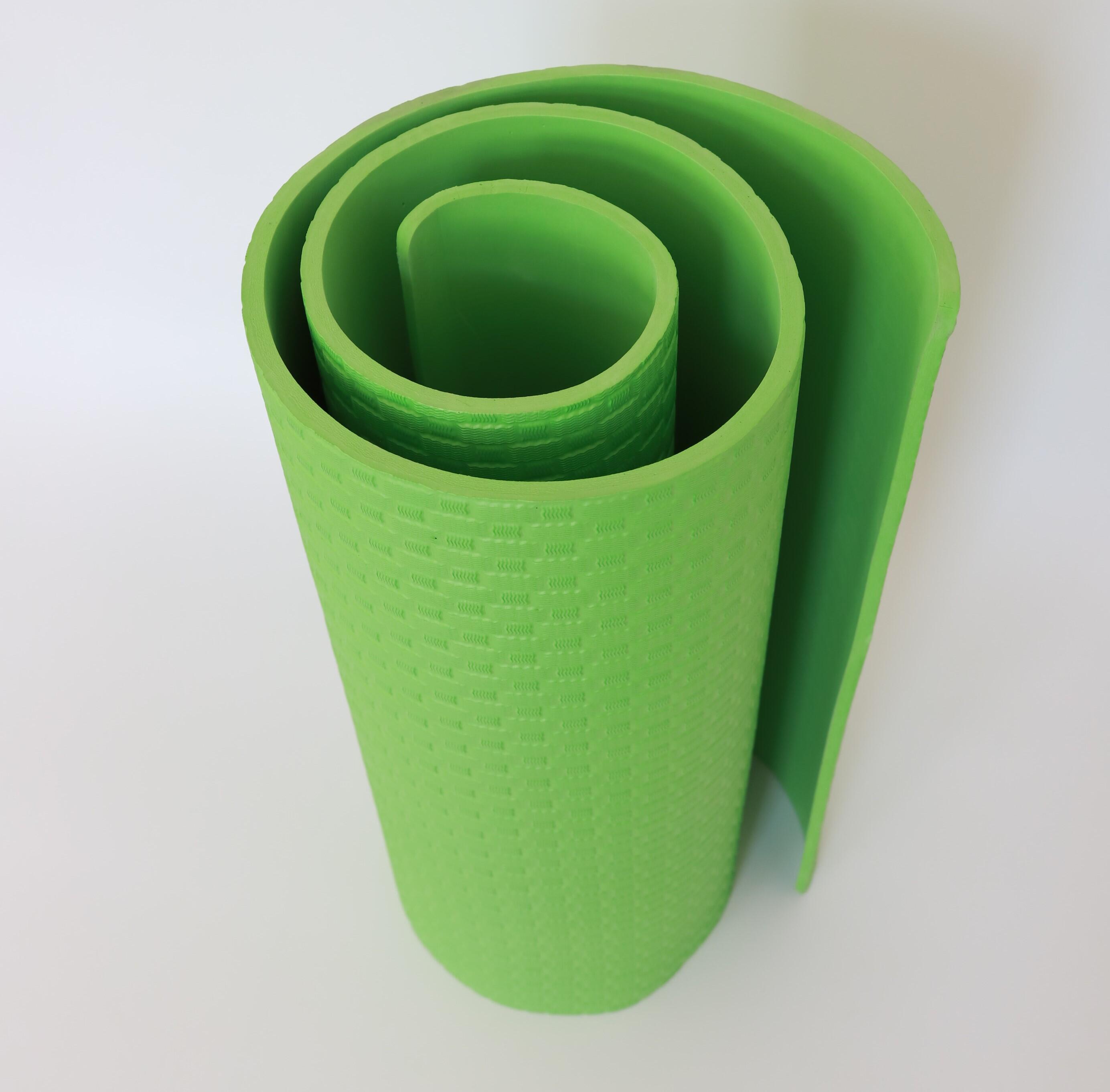 Fitness Yoga Gymnastikmatte Fitnessmatte 173x61x0,7 cm X-star Grün 4/7