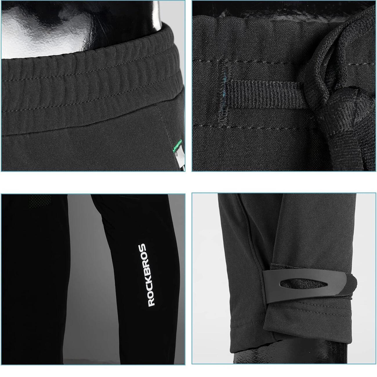 Pantaloni antivento per ciclismo Rockbros Patrol 3/7