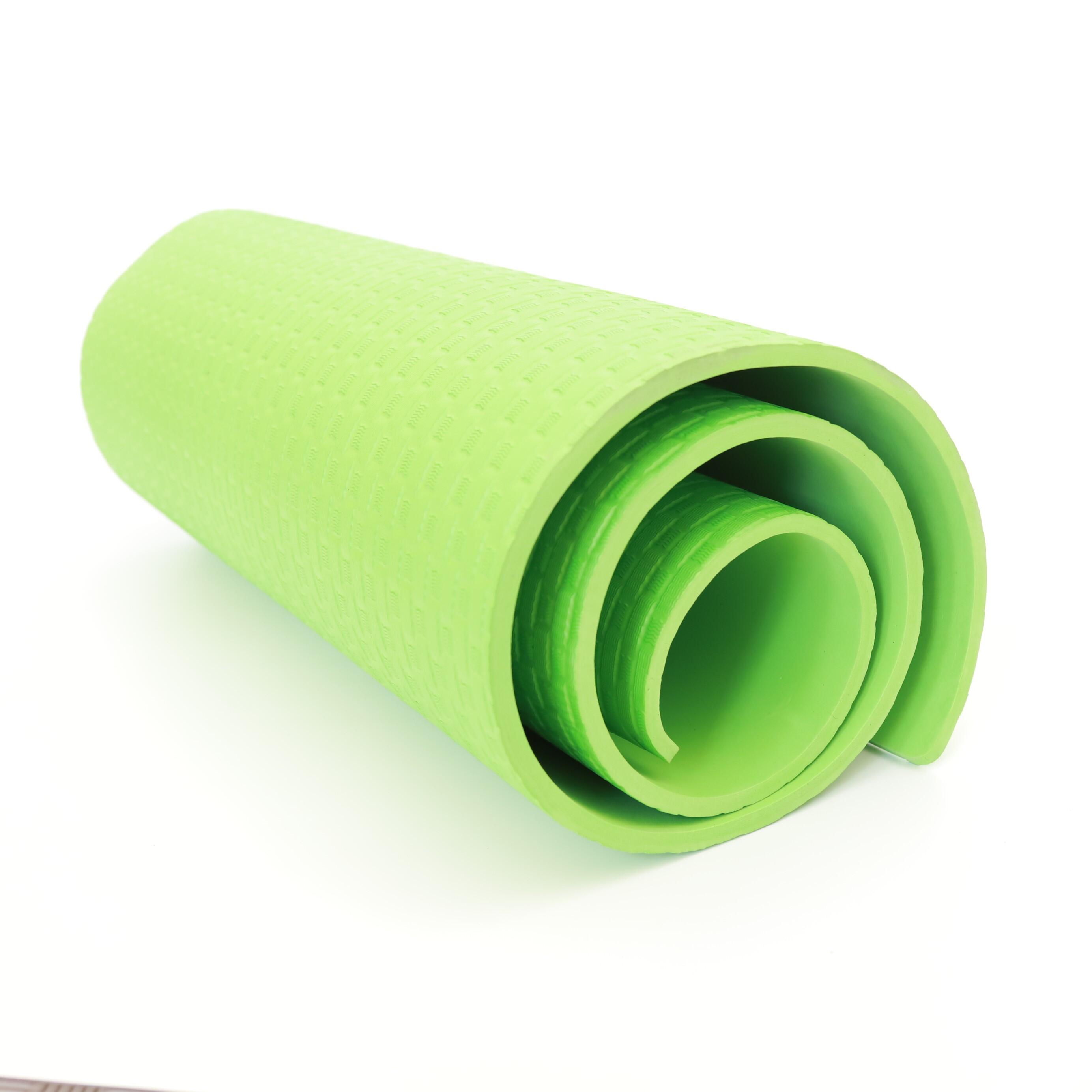 Unisex Fitness Mata do Ćwiczeń Jogi 190x90x0,7 cm X-star Zielony 2/7