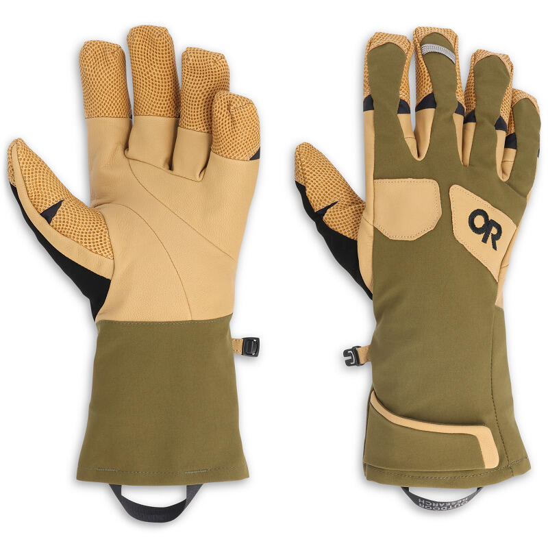 Outdoor Research - Gants Chauffants Outdoor Research Extravert - Gants - Beige|vert - S - Decathlon