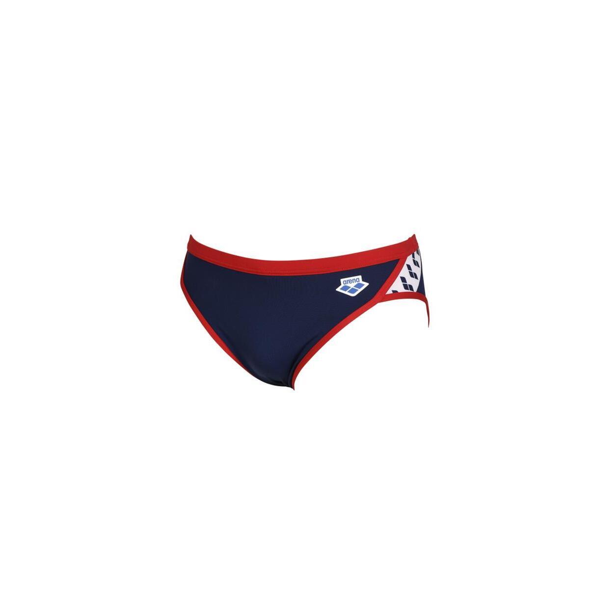 Arena - Slip De Bain Arena Icons Solid - Slip De Bain - Bleu|rouge - 70 - Decathlon
