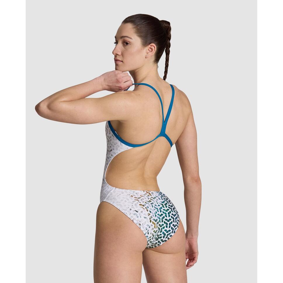 Damski kostium kąpielowy 1-częściowy Arena Planet