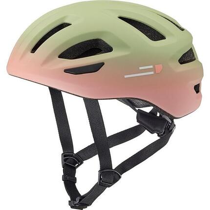 Casque de vélo de course « Spero », dégradé rose vert mat