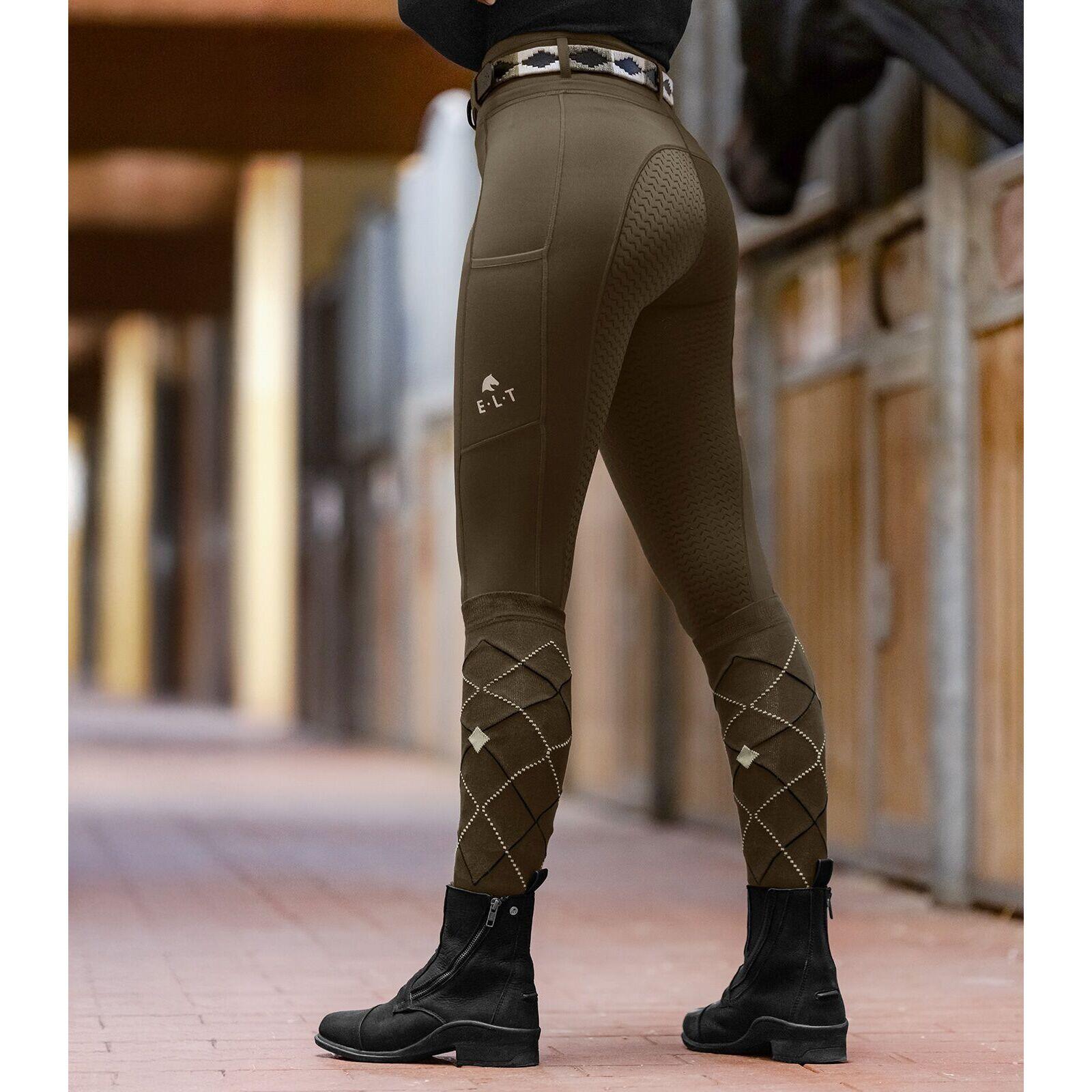 Chaussettes équitation femme ELT Argyle 3/3