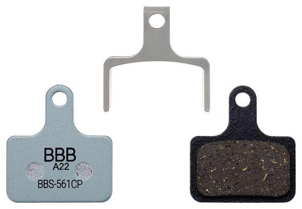 Paire de Plaquettes BBB DiscStop Coolfin Organiques pour Shimano Dura-Ace/Ultegr 3/4